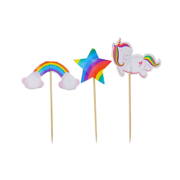 unicorn cake toppers